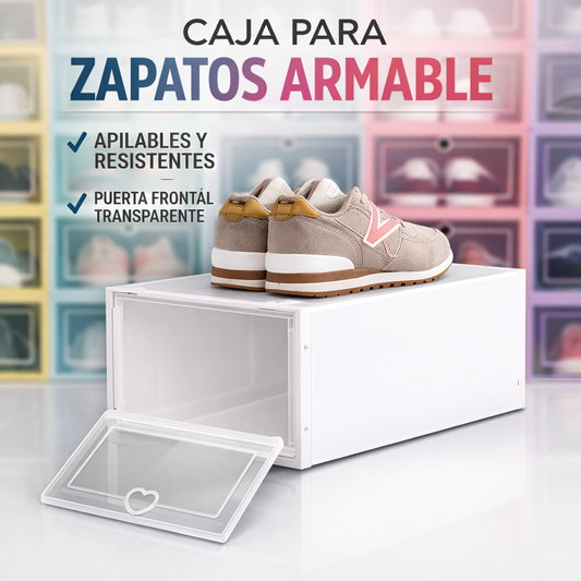 Caja zapatos armable